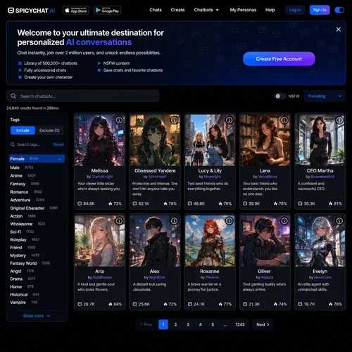 Spicy Chat AI review image